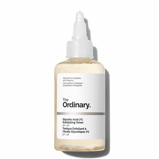 the ordinary glycolic acid 7% exfoliating toner 240ml the ordinary glycolic acid 7% exfoliating toner 240ml