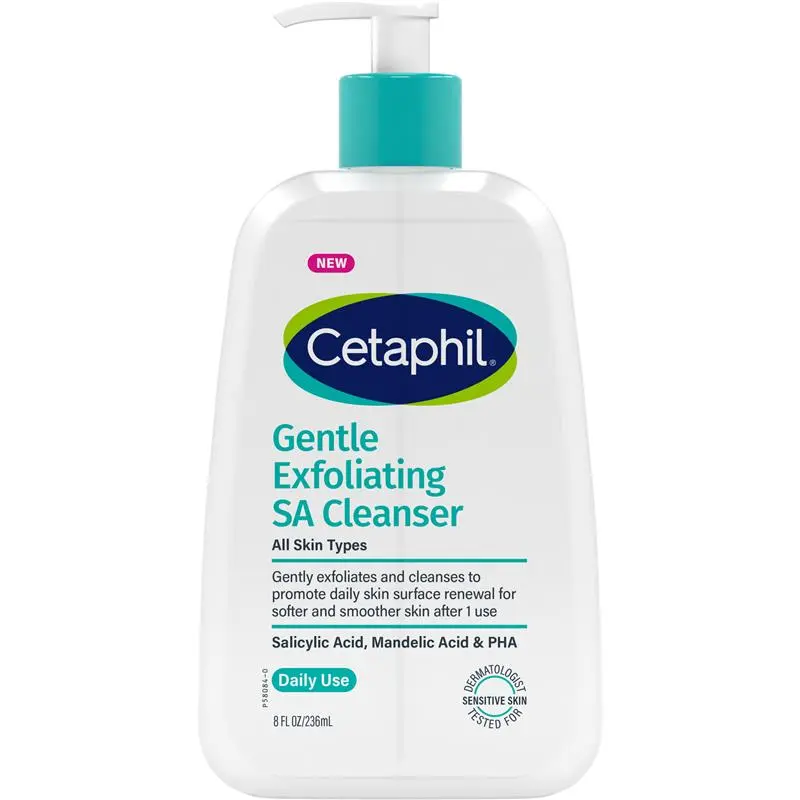 cetaphil gentle exfoliating sa cleanser 236ml cetaphil gentle exfoliating sa cleanser 236ml