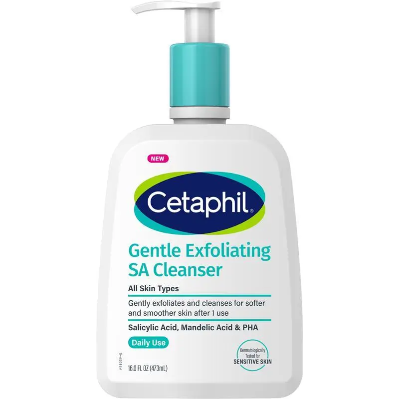 cetaphil gentle exfoliating sa cleanser 473ml cetaphil gentle exfoliating sa cleanser 473ml