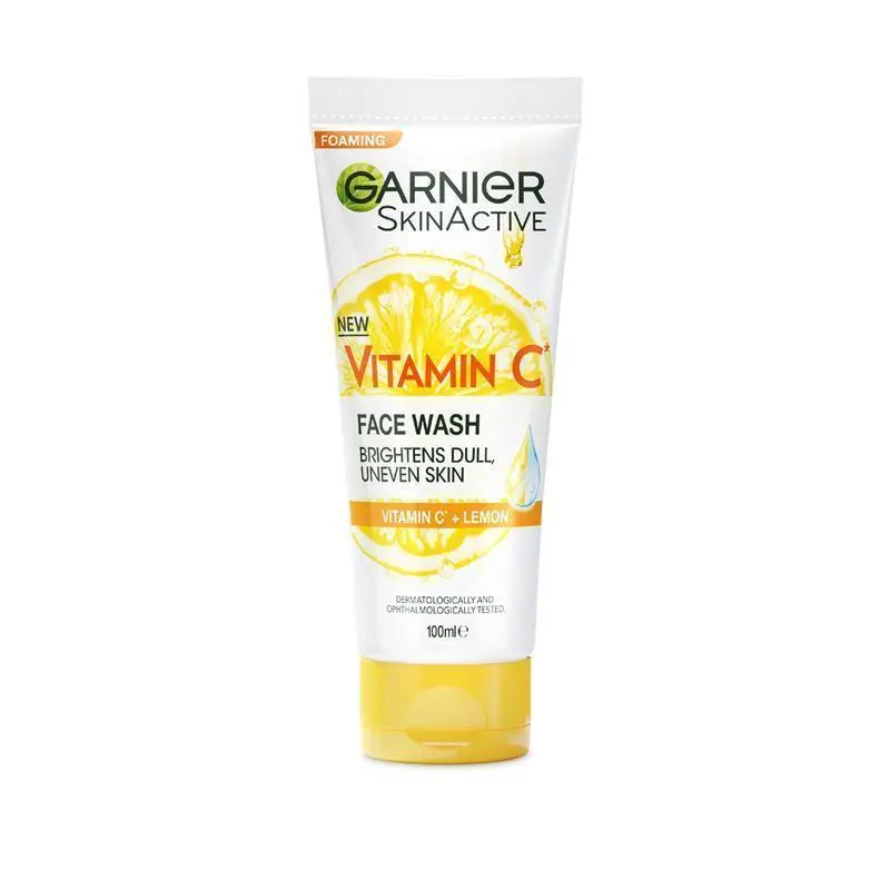 garnier skin active foaming vitamin c face wash 100ml garnier skin active foaming vitamin c face wash 100ml