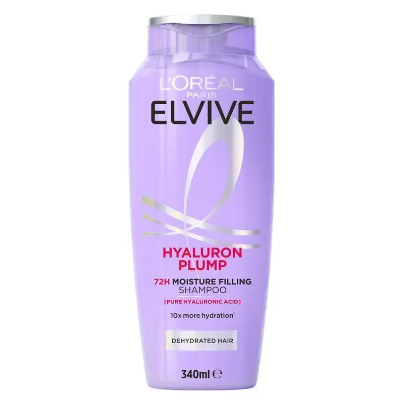 l'oreal elvive hyaluron plump shampoo 340ml l'oreal elvive hyaluron plump shampoo 340ml