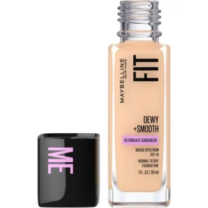 maybelline fit me dewy smooth foundation porcelain