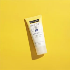 neutrogena sheer zinc face dry touch sunscreen lotion spf50 59ml