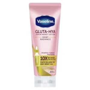 vaseline gluta hya serum boost lotion dewy radiance 200ml