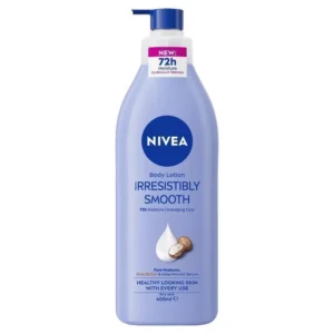nivea irresistibly smooth body lotion 400ml