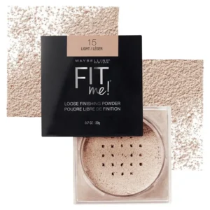maybelline fit me loose finishing powder 15 light